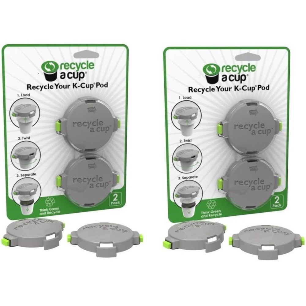 Medelco Recycle a Cup Single Serve Coffee/Tea Pod Compatible with K Cups